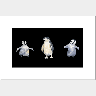 Funny penguins Posters and Art